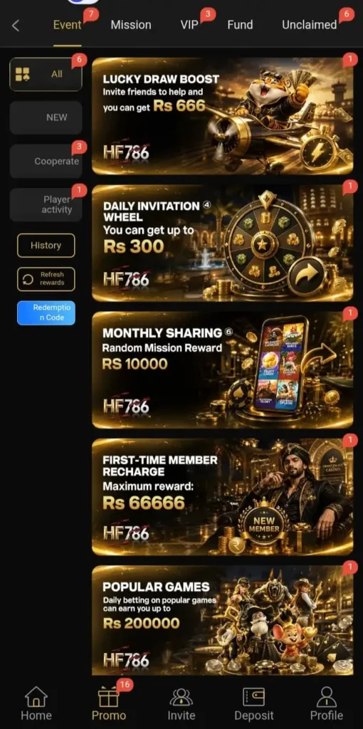 hf786 game deposit