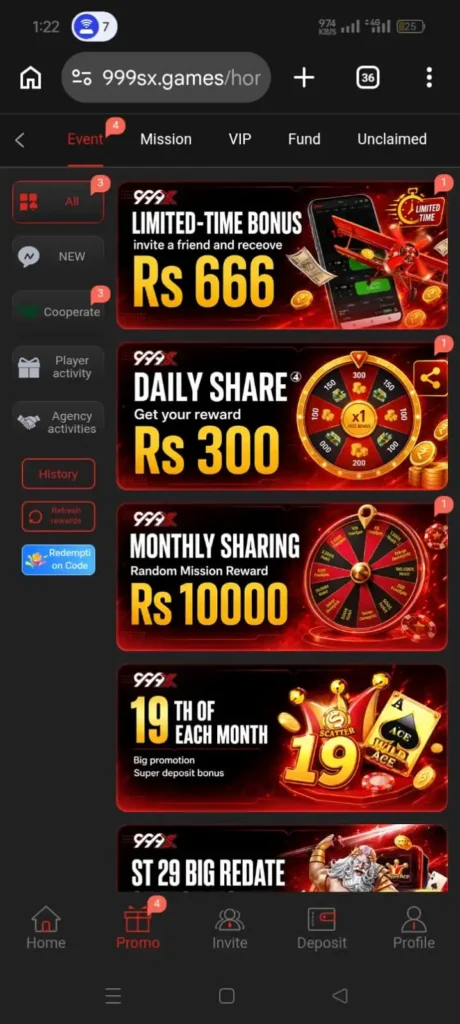 999sx game deposit