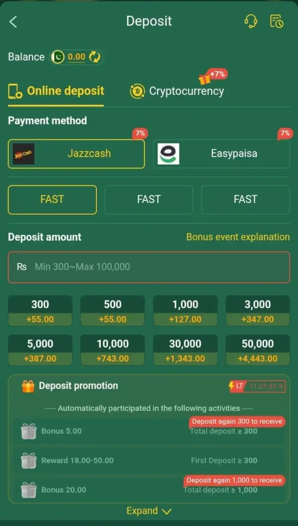 JJ99 Deposit