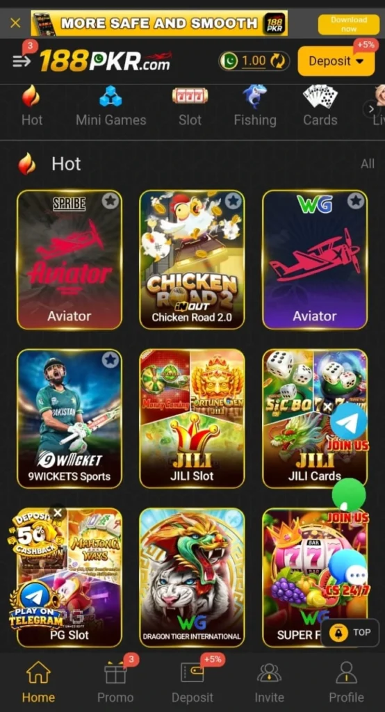 188pkr Game