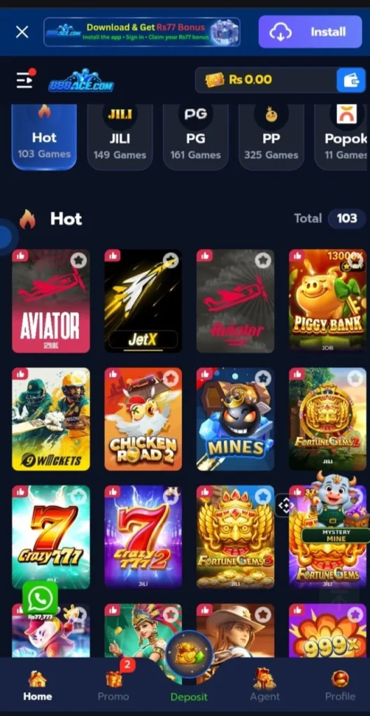888ace Game