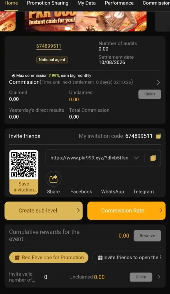pkr999 deposit