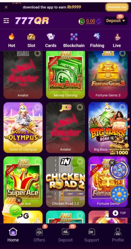 777qr game